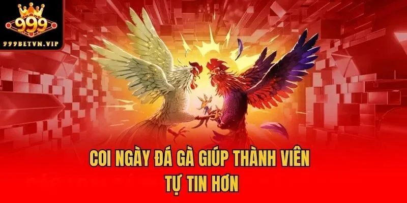 Coi ngày đá gà giúp thành viên tự tin hơn
